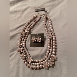 Ann Taylor Necklace and Earrings